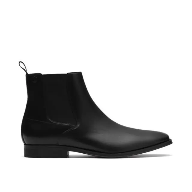 Clarks Paulton Easy Black Black Leather - 40 2