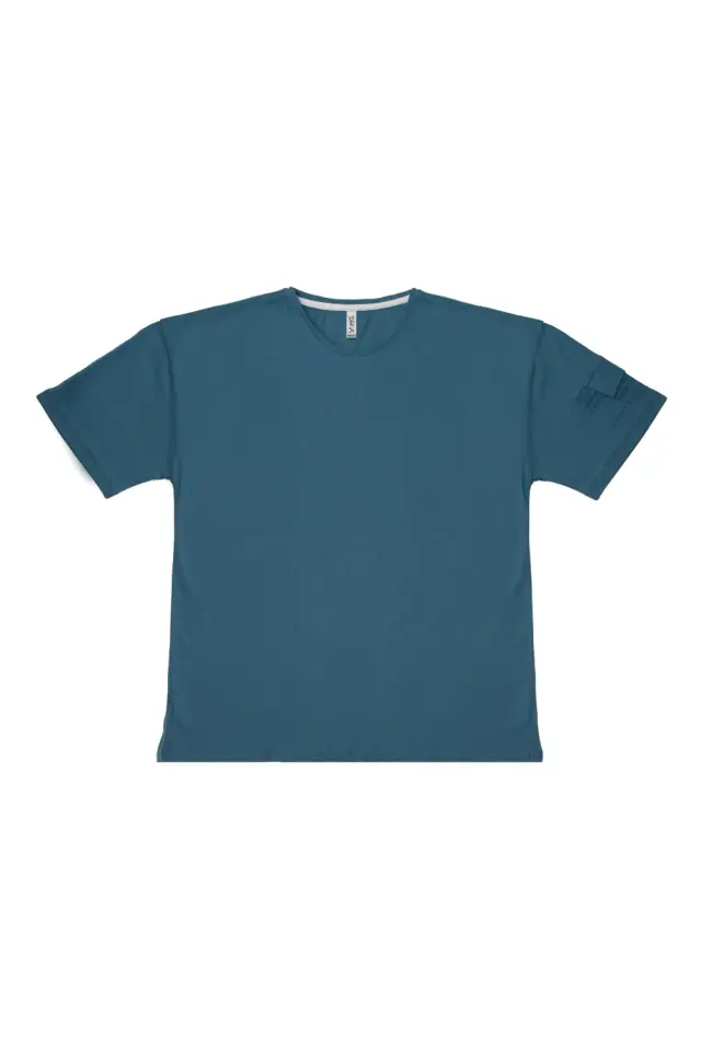 T-Shirt Kid Μονόχρωμο σε 2 Χρώματα Μπλέ