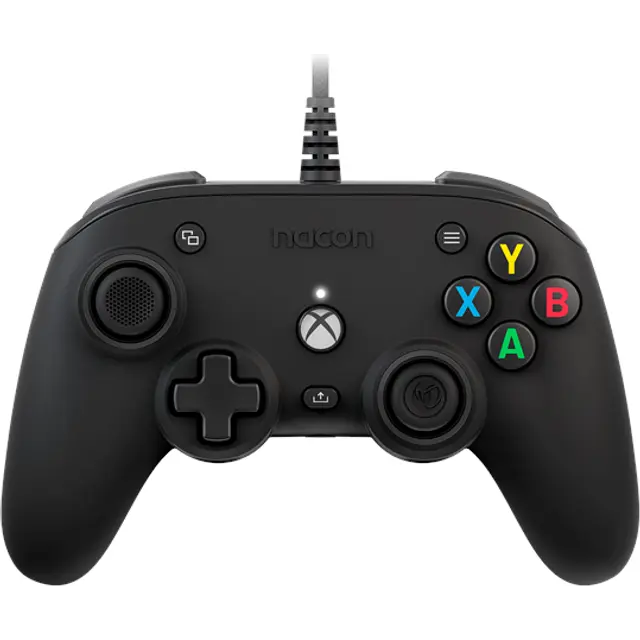 NACON Official Pro Compact Controller Black - Xbox One