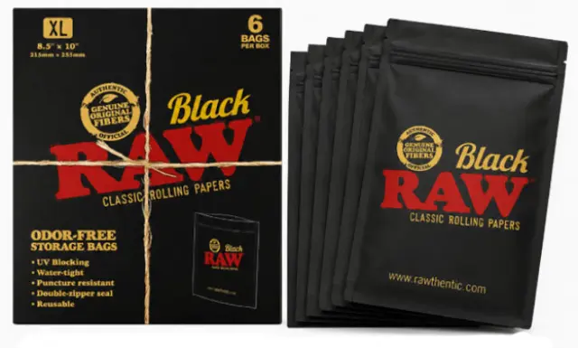 Σακουλάκι Ασφαλείας RAW Odor-Free Storage Bag - Extra Large (25x21cm) 2