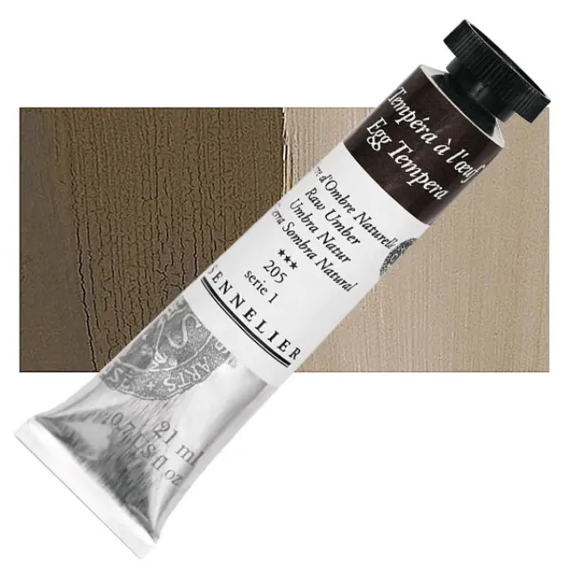 Αυγοτέμπερα Sennelier - 205 Raw Umber - 21ml