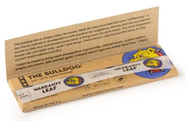 The Bulldog Χαρτάκια 32φ. - Natural - King Size Slim 3