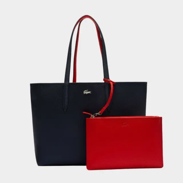 Τσάντα Ώμου Lacoste Διπλής Όψεως NF2142AA-B50 Μπλε Κόκκινο - One Size