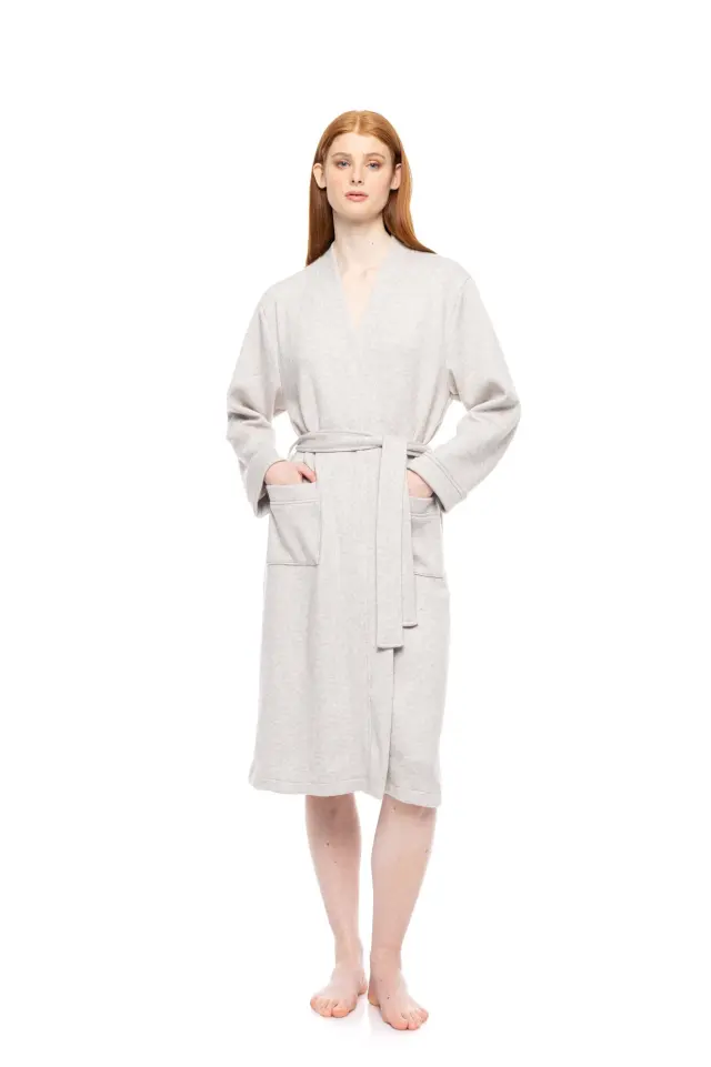 WN-1214 - Skin - ROBE LONG SOFT NATURAL 2