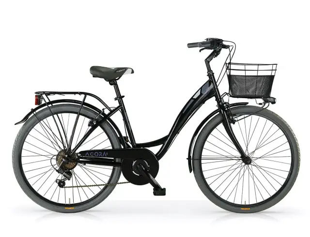 ΠΟΔΗΛΑΤΟ MBM AGORA 28'' 018-026 6 ΤΑΧΥΤΗΤΕΣ - ΜΑΥΡΟ - 43