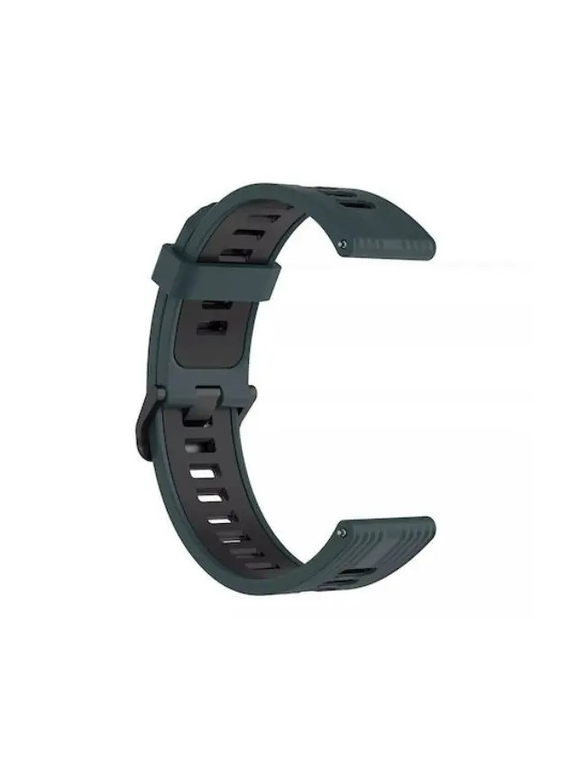 Techsuit® Watchband Ανταλλακτικό Λουράκι Σιλικόνης για Samsung Galaxy Watch 4 (Fits all 20mm)- Green