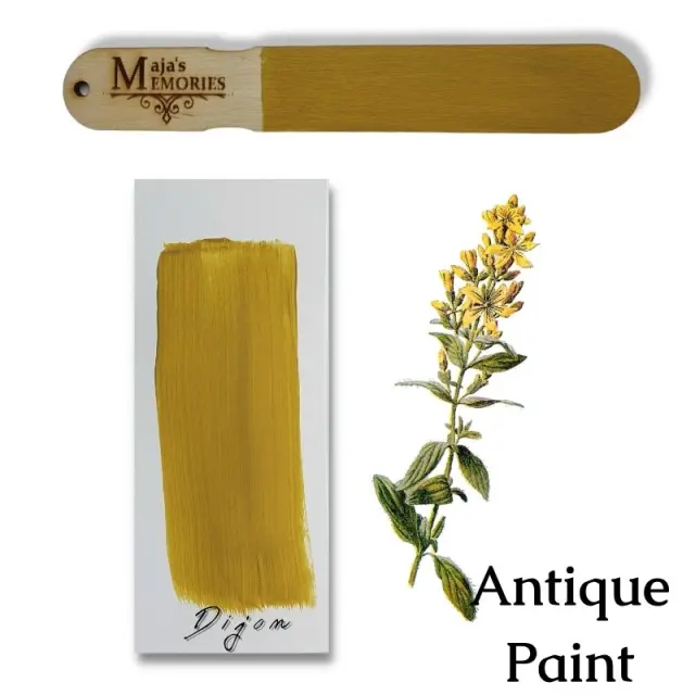Χρώμα-εφέ πατίνας Antique Paint Maja's Memories, 150ml, Dijon