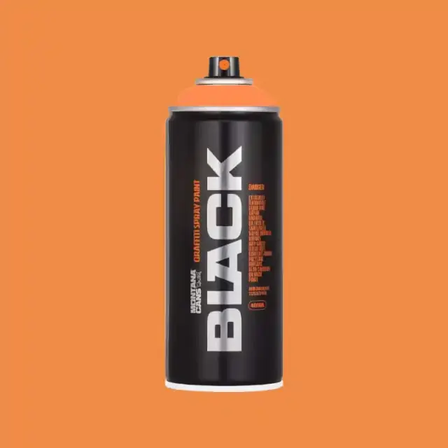 Montana Black Spray Paint 400ml BLK-2110 Tomorrow