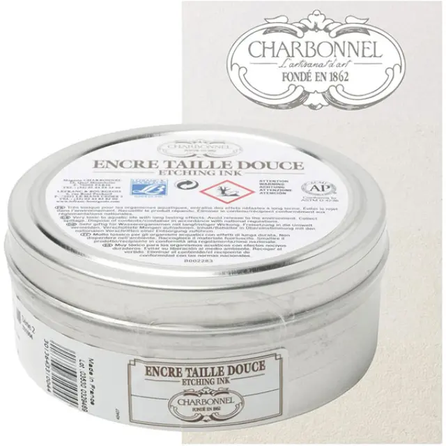 Charbonnel Μελάνι Χαρακτικής - 915 Snow White RS S2 - 400ml