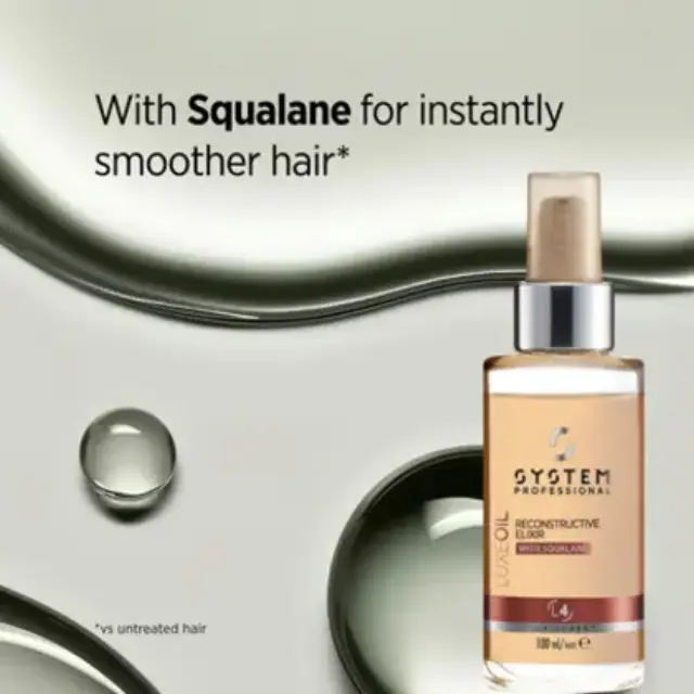 System Professional LuxeOil L4 Reconstructive Elixir With Squalane 100ml 2