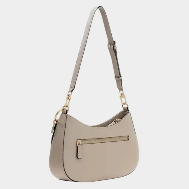 Guess - Γυναικεία Τσάντα Ώμου Noelle II HWZG9672180-BEI Μπεζ 3