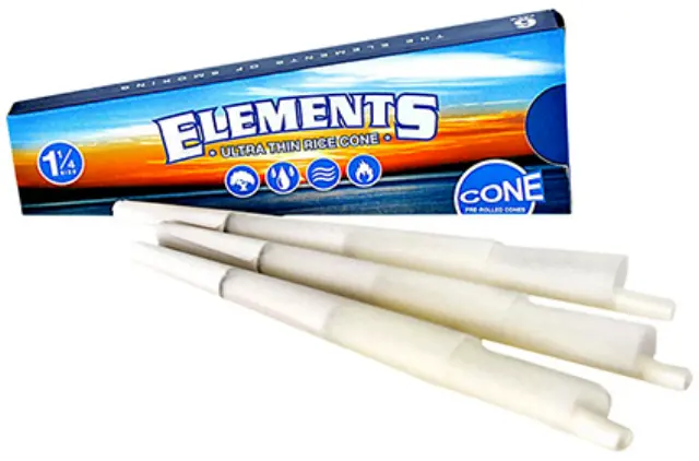 Elements Cones Προτυλιγμένοι Κώνοι - Μέγεθος 1¼.