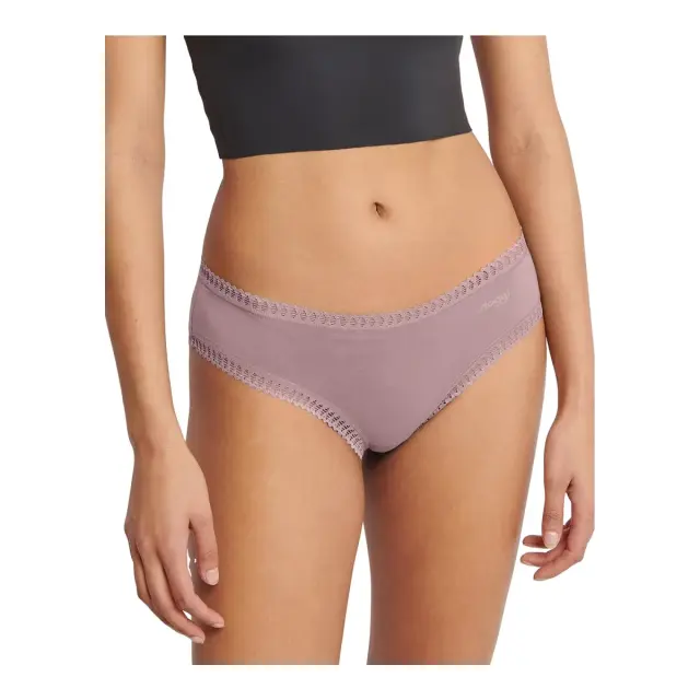 Sloggi Γυναικείο Slip GO Crush H Hipster - Τριπλό Πακέτο, Χρώμα Πούδρα-Μωβ-Πολύχρωμο 2