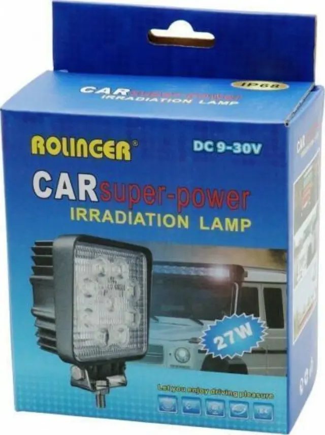 Rolinger Προβολέας Led 9-30V 27W IP68 1τμχ 2