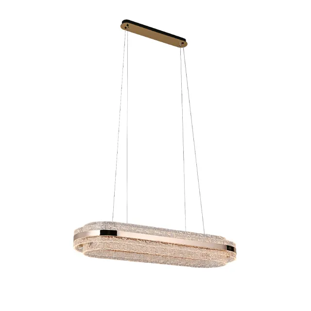 ΚΡΕΜΑΣΤΟ ΦΩΤΙΣΤΙΚΟ ACA HM251441 ΧΡΥΣΟ LED 60W 2700K-3000K-4000K IP20 L110XW36XH120CM / HM251441