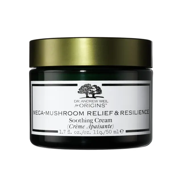 Origins Mega Mushroom Relief & Resilience Soothing Cream Καταπραϋντική Κρέμα Προσώπου κατά της Αίσθησης Τραβήγματος και Ερυθρότητας, 50ml