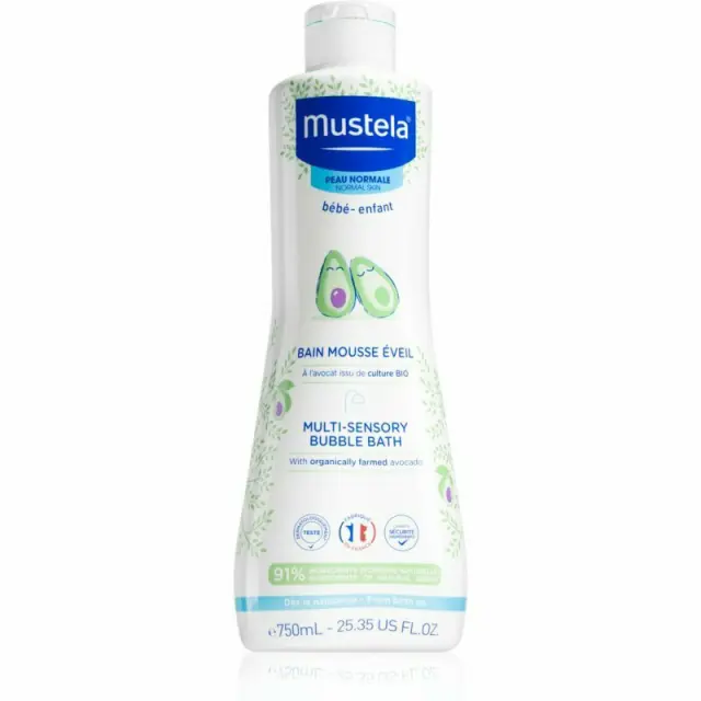Mustela Babygel αφρολουτρο Bubble Bath – 750 ml 2