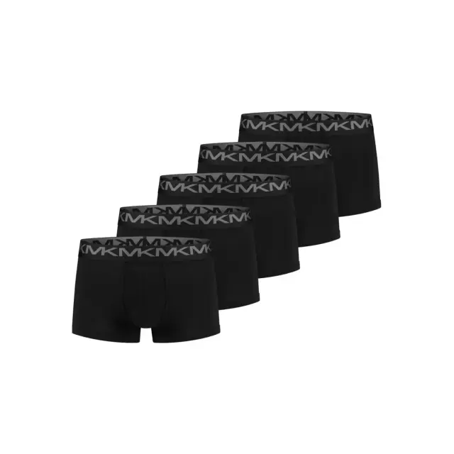 MICHAEL KORS Ανδρικό Boxer Stretch Factor Cotton - Πεντάδα, Χρώμα Μαύρο - S