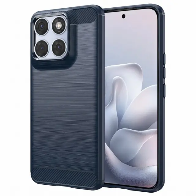Techsuit® Carbon Θήκη για Motorola Edge 70 Fusion- Blue