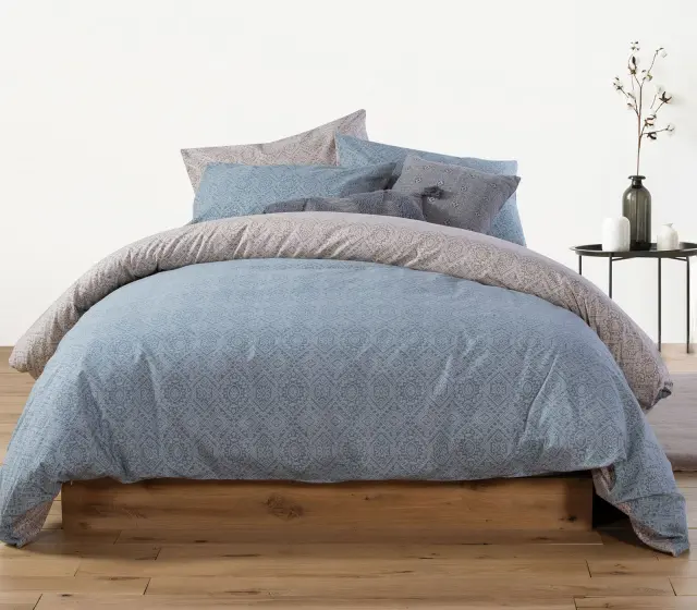 ΣΕΤ ΣΕΝΤΟΝΙΑ ΜΟΝΑ CLOVER 160X260 DENIM NEF NEF