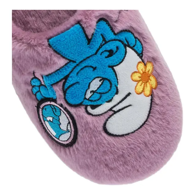 Parex Γυναικείες Παντόφλες Smurf, Χρώμα Μωβ 3