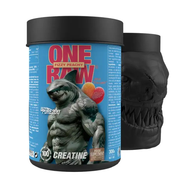 Zoomad Labs One Raw® Creatine Fizzy Peachy, 300 g 3