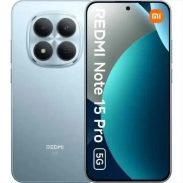 Xiaomi Redmi Note 15 Pro 5G 256GB (8GB Ram) Dual-Sim Glacier Blue EU