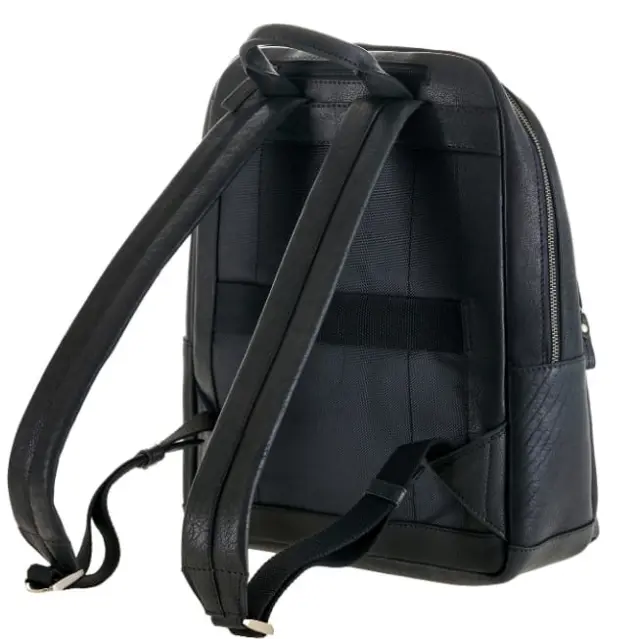 Σακίδιο πλάτης backpack Pierre Cardin, γνήσιο δέρμα, μαύρο, 14423 tilak112 3