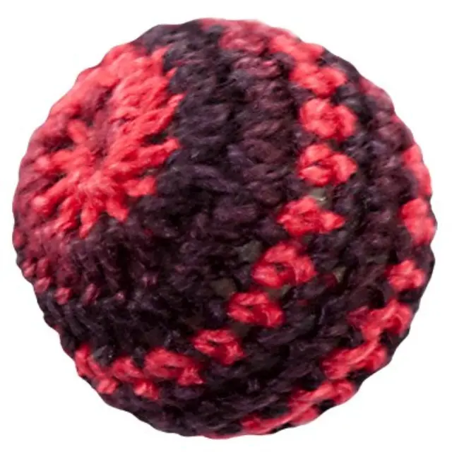 Χάντρα Μάλλινη Round Plum Mix 20mm - 5τεμ