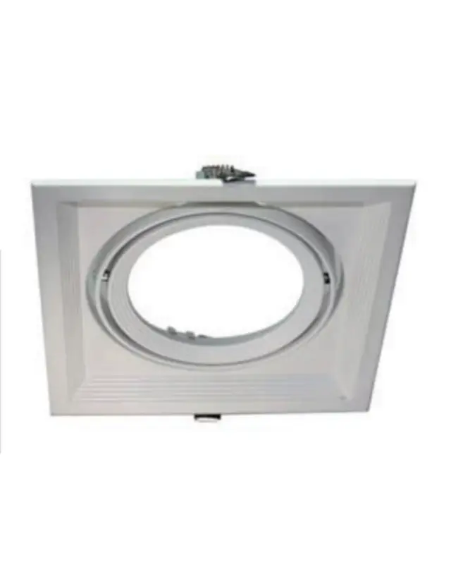 ΣΠΟΤ ΧΩΝEYTO ΚΙΝΗΤΟ 185X185mm 1XES111/GU10 MAX 10W ΑΛΟΥΜΙΝΙΟ ΛΕΥΚΟ UNIVERSE