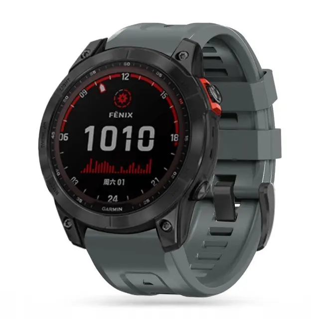 Tech-Protect ® Iconband Λουράκι για Garmin Fenix 5/6/6 Pro/7/8/9 (47mm)- Steel Grey