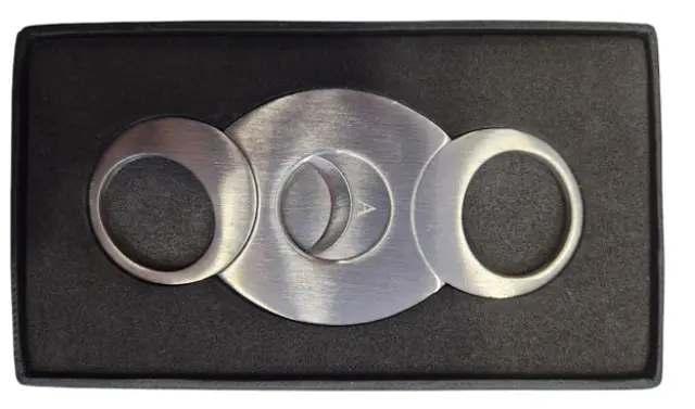 Angelo Κόφτης Πούρων Μεταλλικός Cigar Cutter 2-Blade 2