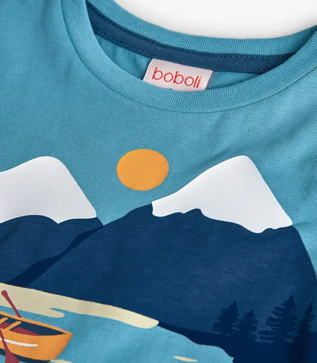 Boboli Μπλούζα μακό για αγόρι EXPLORE LIFE - 3Y 3