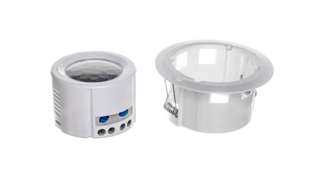 PIR movement detect. in ceiling recess, 1NO 10A/120-230VAC (18.31.8.230.0000)