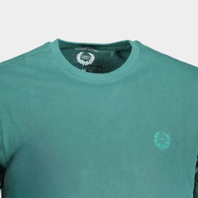Gian Marco Venturi - Ανδρικό T-Shirt AU01408-FORGRE Πράσινο - XL 3