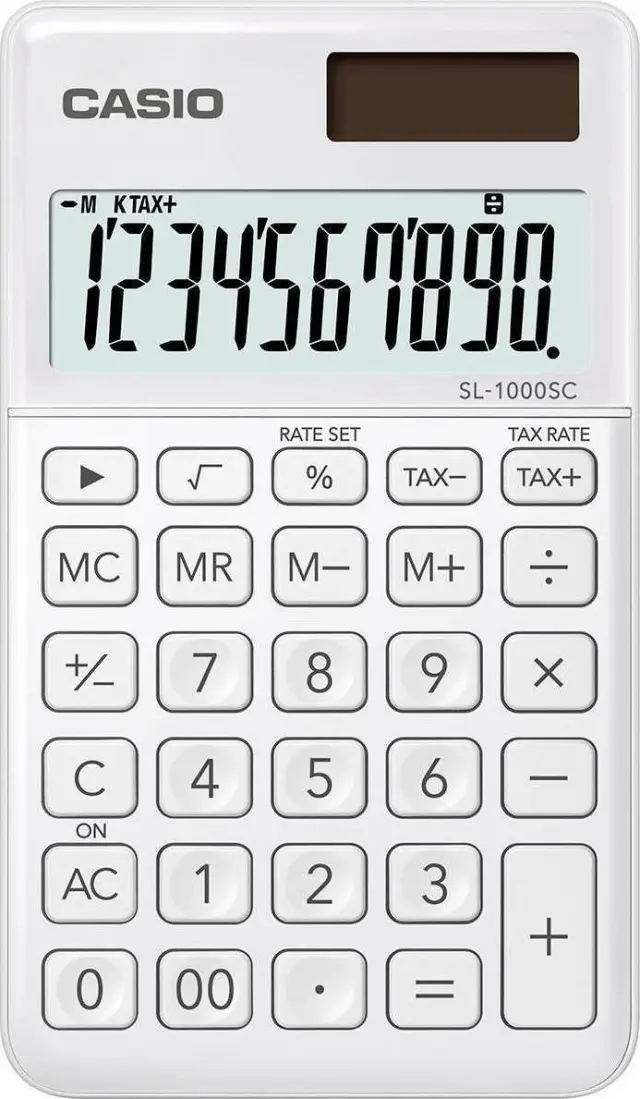 ΑΡΙΘΜΟΜΗΧΑΝΗ BASIC CASIO SL-1000SC-WE