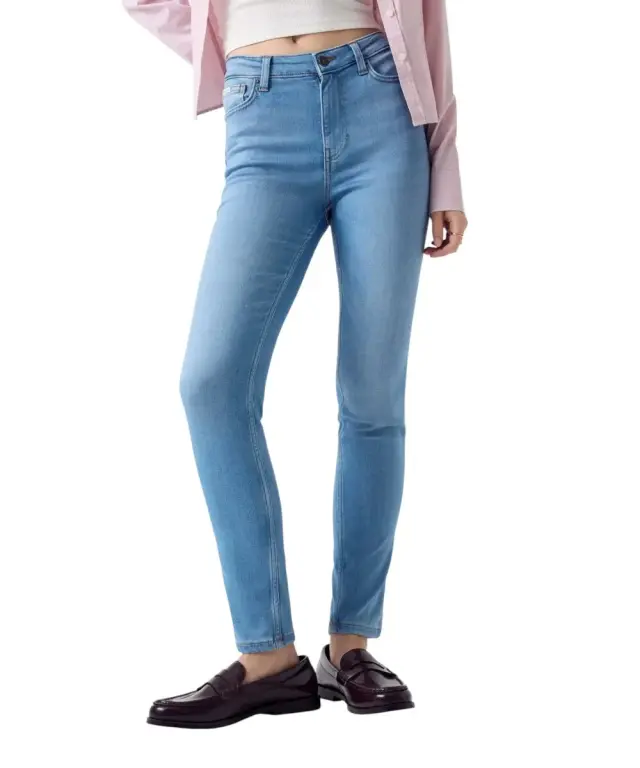 Guess - Γυναικείο Παντελόνι Τζιν G05 Skinny Jeans Soft Touch W5YA92D7043-IGHD Μπλε Ανοιχτό 2