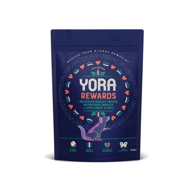 Yora Rewards Λιχουδιές Σκύλου με Καρότο & Μήλο 100gr