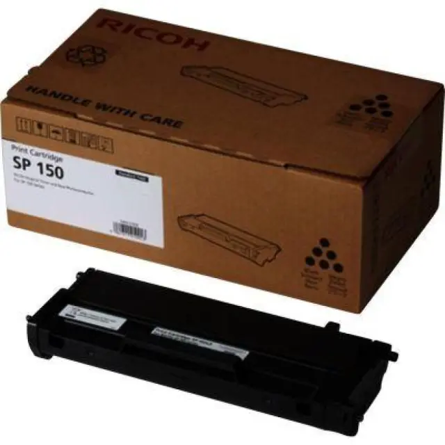 RICOH SP-150 SERIES TNR CRTR BLACK HC (1.5k) (408010) (RICTSP150HC)