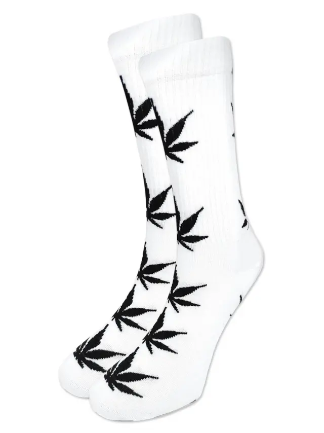 Βαμβακερή Κάλτσα με Σχέδια Marijuana NODO 2