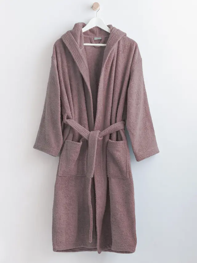 Μπουρνούζι Με Κουκούλα Bathrobe Collection Classic Misty M Palamaiki