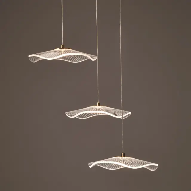ΚΡΕΜΑΣΤΟ Φ/Σ LED 15W 3000K 1050LM NINFEA ΟΡΕΙΧΑΛΚΟ ΜΕΤ/ΚΟ IP20 D43XH210CM / ZM34LEDP45BR