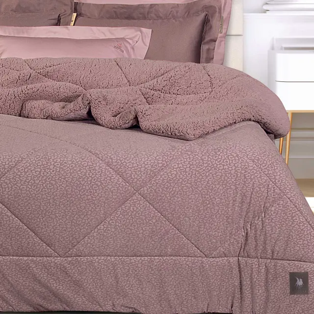 Κουβερτοπάπλωμα 240x250 King Size 700gsm Essential Greenwich Polo Club 4436 Nude 100% Πολυέστερ 2