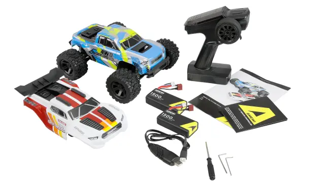 AMEWI Hyper Go MTX18 2-in-1 Τηλεκατευθυνόμενο Monster Truck & Truggy 4x4 1:18 22754 3