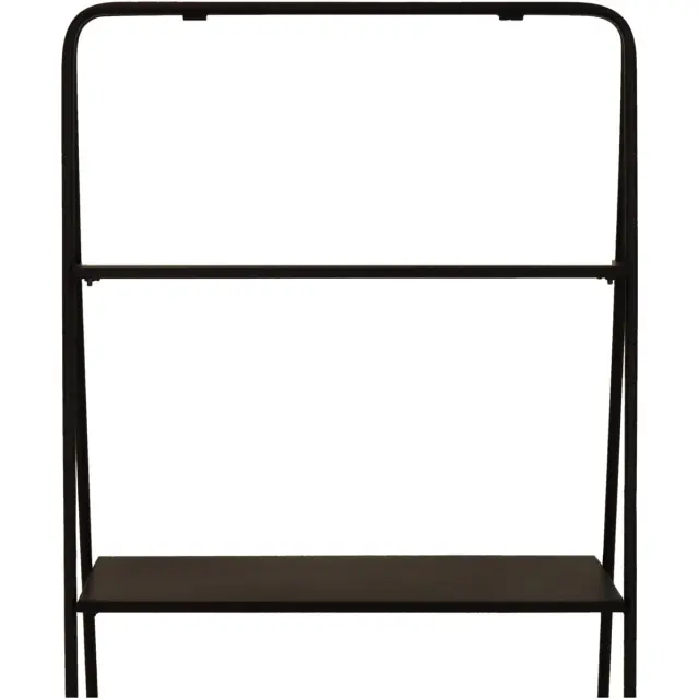 Ραφιέρα Μαύρο Μέταλλο 57x37x110cm 3
