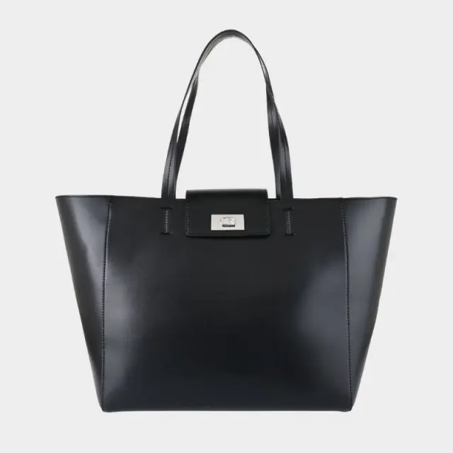 Calvin Klein - Γυναικεία Τσάντα Ώμου Push Medium Shopper K60K612148-BEH Μαύρο