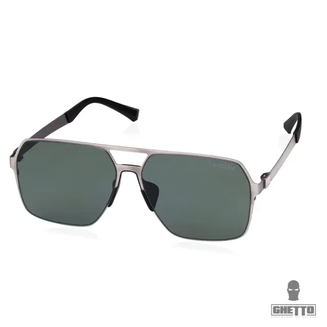 Ghetto Square Fashion Oversized Luxury Men Sunglasses Gun Frame