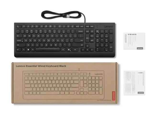Lenovo LV Essential Wired Keyboard (4Y41R64649) 3