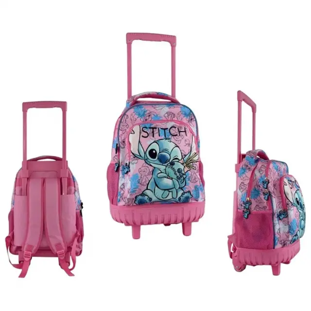 Τσάντα τρόλεϊ Disney Stitch Doll convertible trolley backpack 44 x 33 x 22 cm 3