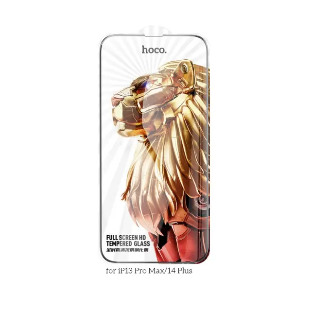 Tempered Glass Hoco G9 Full Screen HD για Apple iPhone 14 Plus/ iPhone 13 Pro Max Σετ 5 τμχ 3
